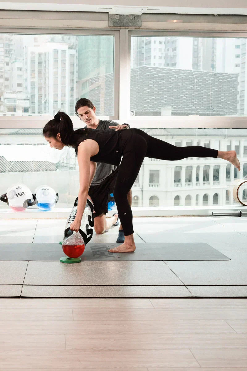 Runners Knee Rehabilitation and Stability Training with Live Weight