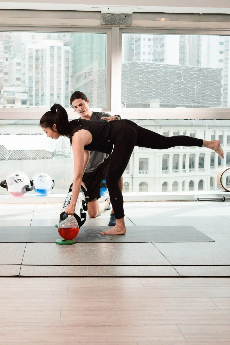 Runners Knee Rehabilitation and Stability Training with Live Weight