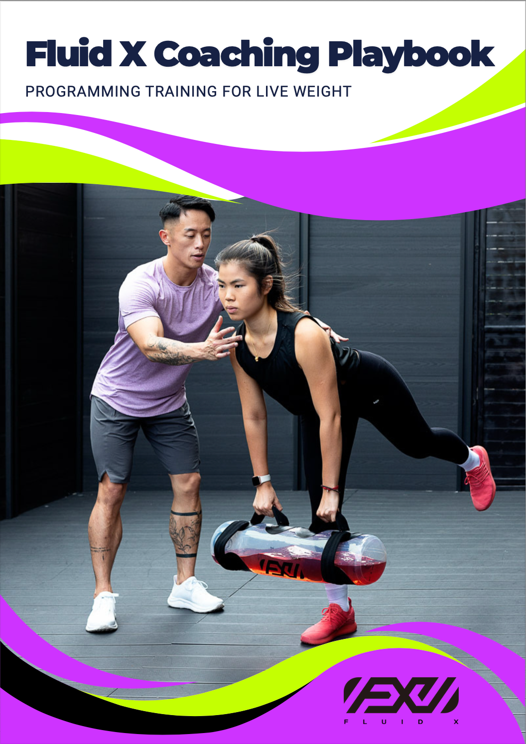 Fluid X Coaching Playbook cover — Programming Training for Live Weight